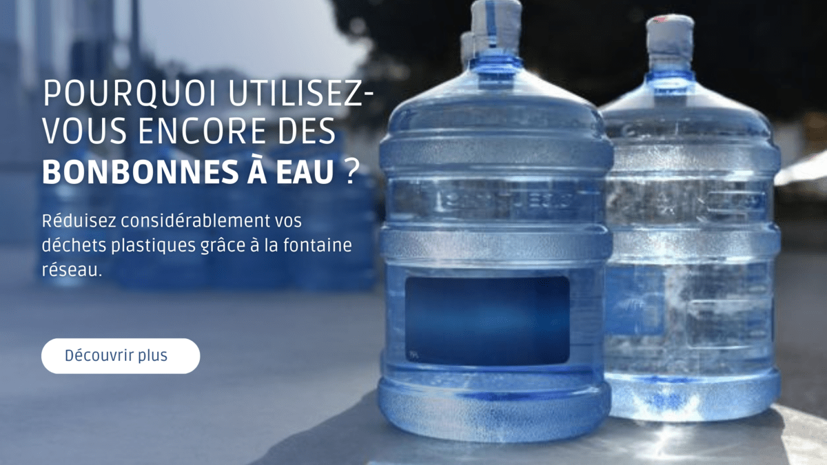Bonbonne d'eau 18 litres pour fontaine eau fraiche - Bonbonne