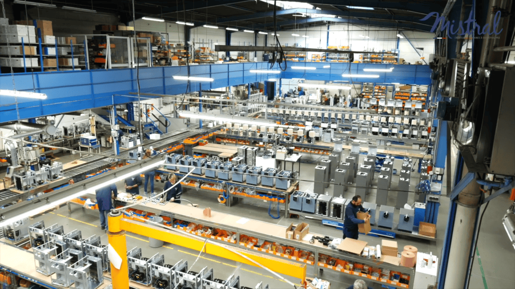 Usine du fabricant Mistral Constructeur en Essonne (IDF)
