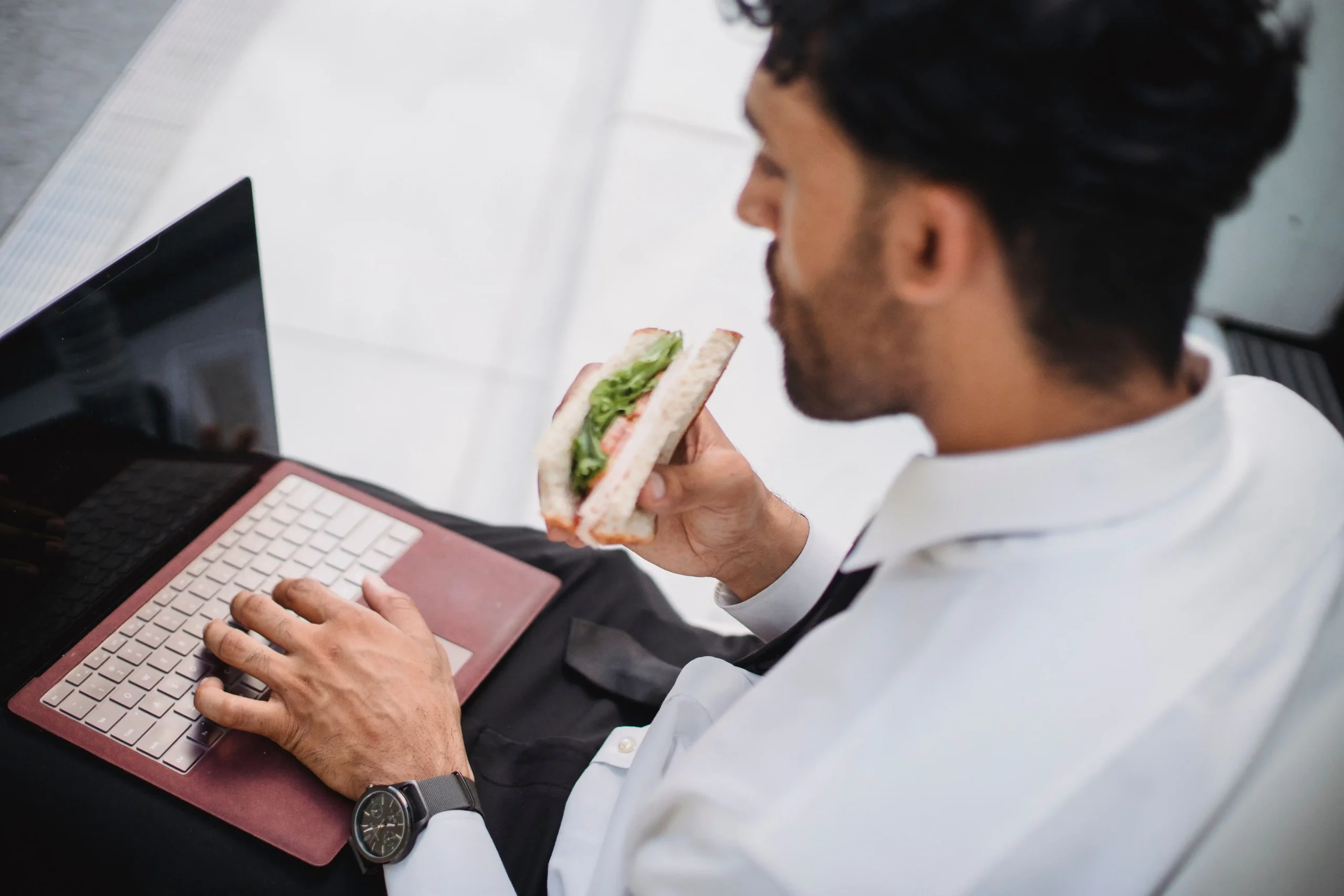manger snacking au bureau